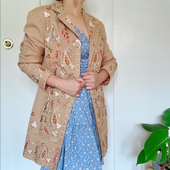 Coldwater Creek embroidered jacket - Picture 4 of 4